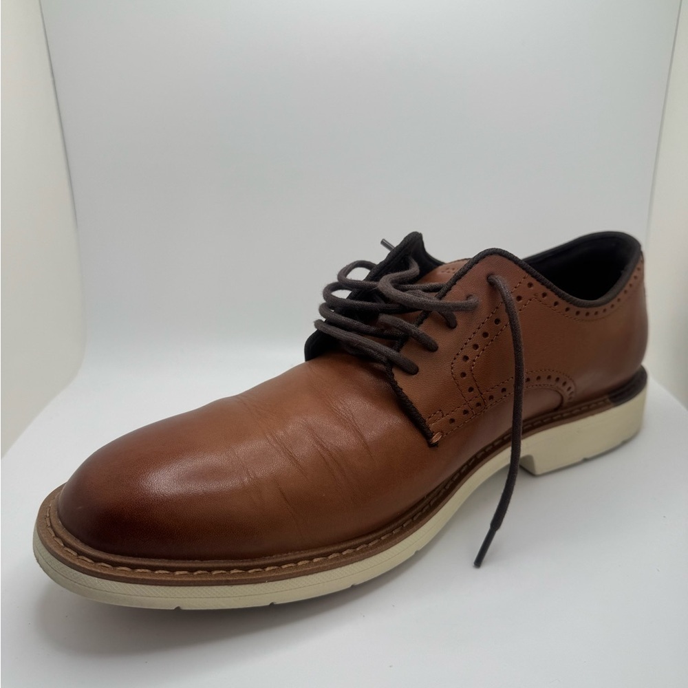 Cole Haan Grand Series Men's Tan Leather Oxfords size US 12 - Picture 3 of 10